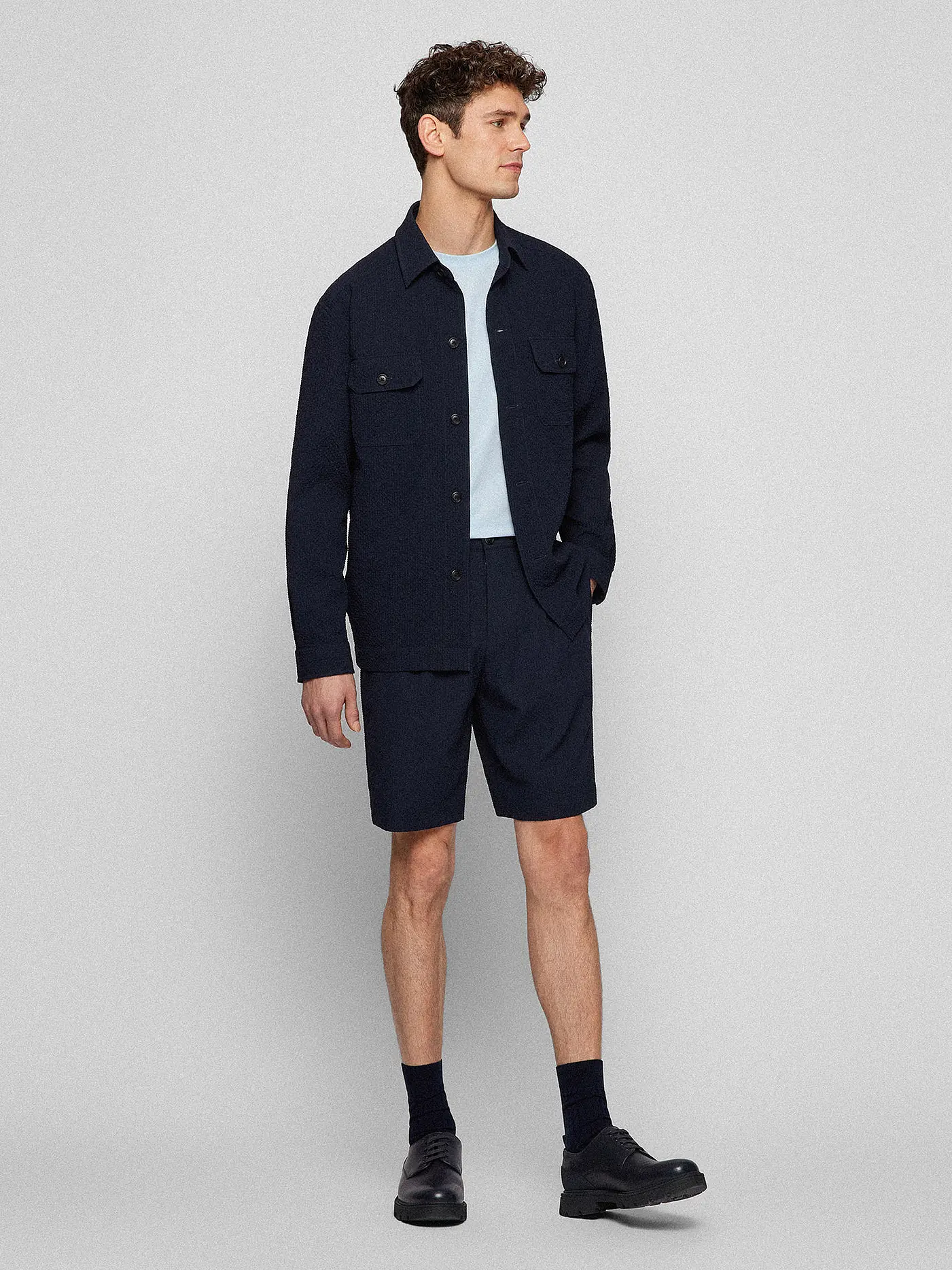 BOSS | T-Shirt THOMPSON 01 | hellblau